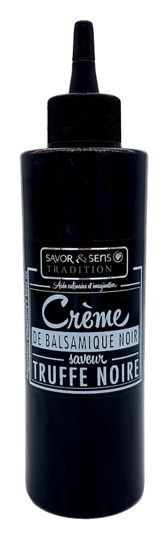 Crème de balsamique noir saveur truffe noire