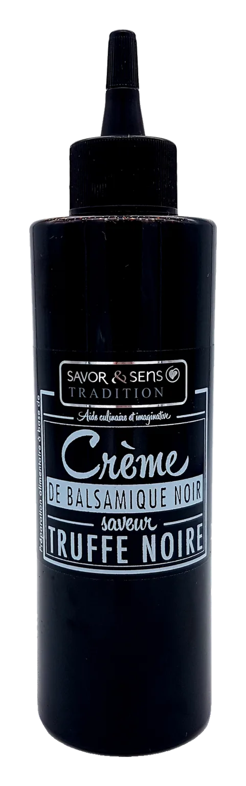 Crème de balsamique noir saveur truffe noire
