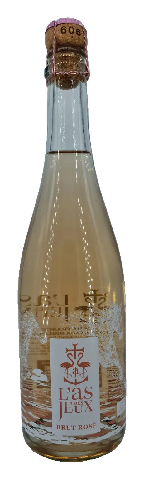 Pétillant Rosé « L’as des Jeux » VDF