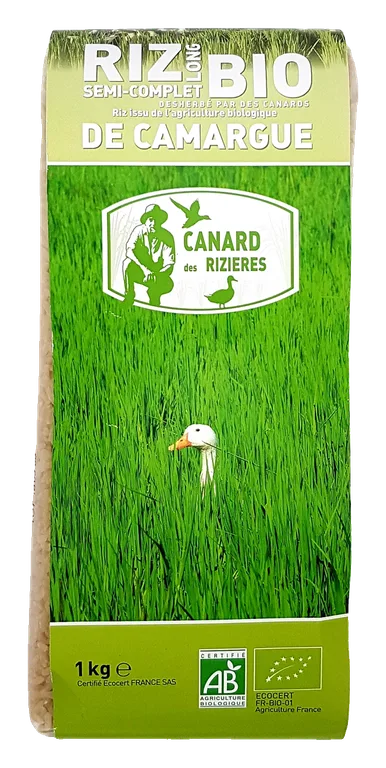 Riz Bio Canard des Rizières Blanc