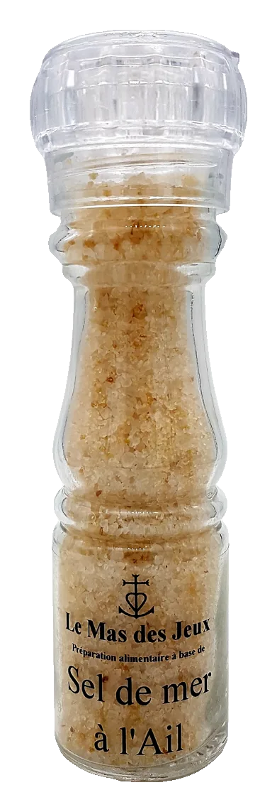 Meersalz mit Knoblauch