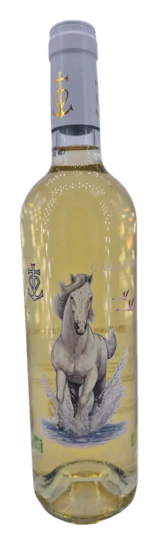 Vin Blanc des Sables de Camargue Bio Mas des Jeux (Déco Cheval)