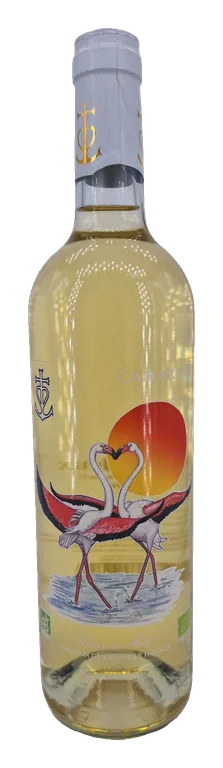 Vin Blanc des Sables de Camargue Bio Mas des Jeux (Déco Flamant)