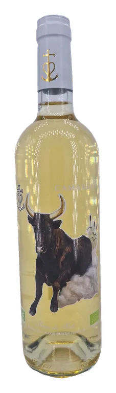 Vin Blanc des Sables de Camargue Bio Mas des Jeux (Déco Taureau)